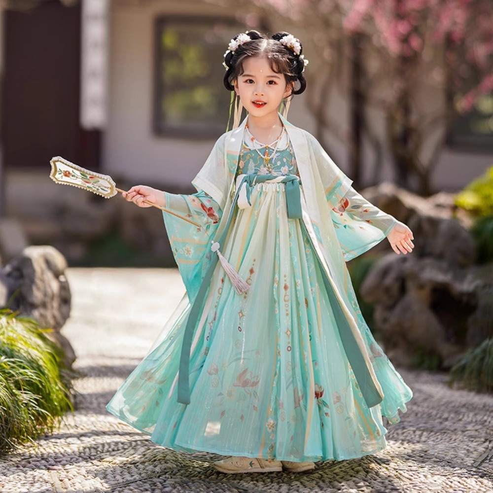 Ethnic Fashion Clothing - Gaun Anak Perempuan Pakaian Anak-anak Pakaian