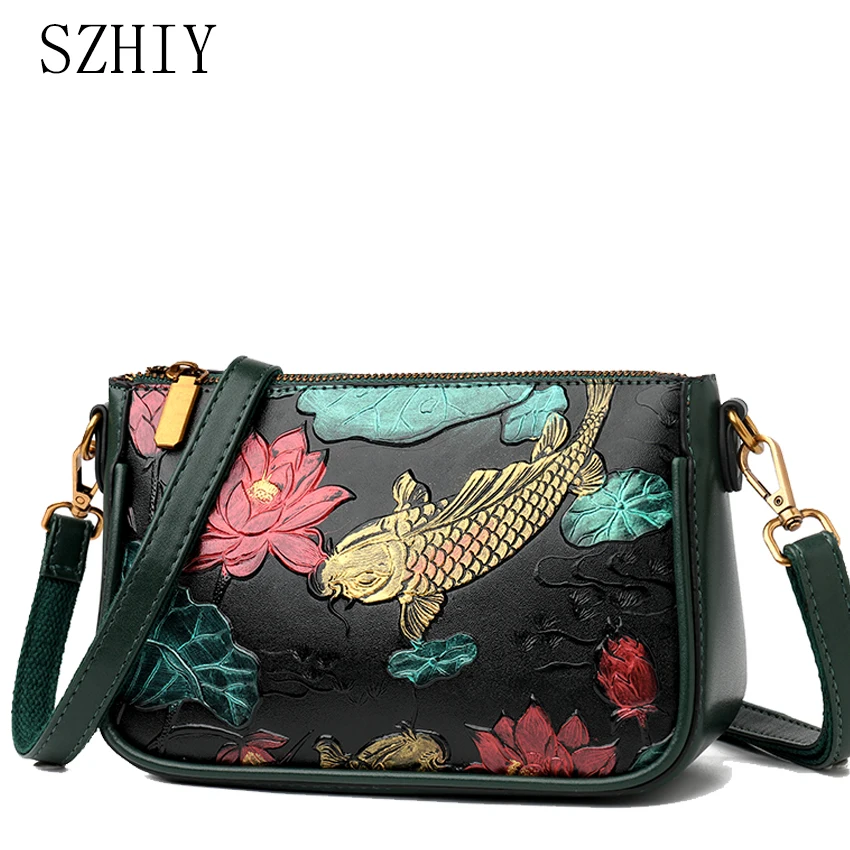 Ethnic Luxe Fashion - Tas bahu desainer dompet selempang wanita