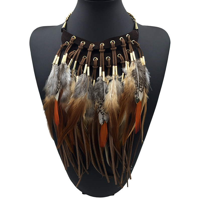 Kalung pernyataan modis elegan - Latest Ethnic Fashion For Women ulasan dan harga