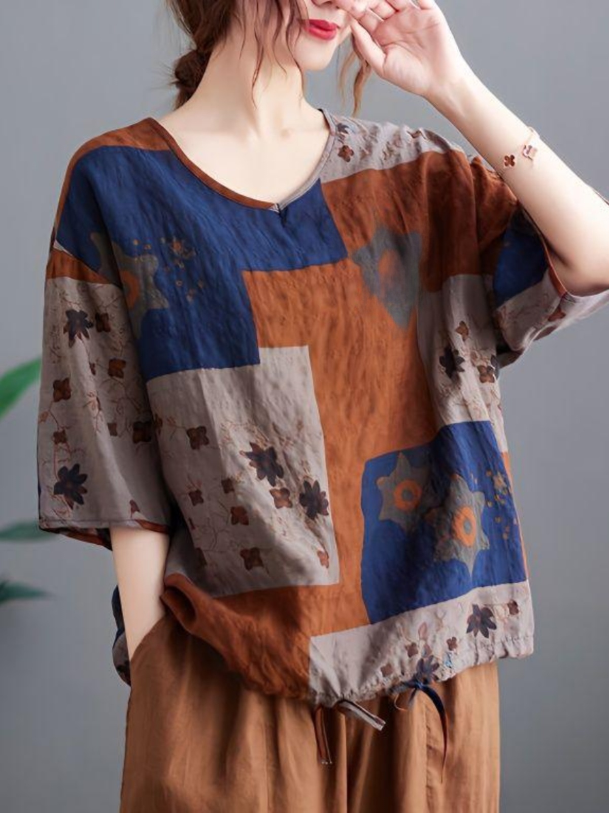Kaos lengan pendek berbahan ka - Ethnic Fashion Clothing ulasan dan harga
