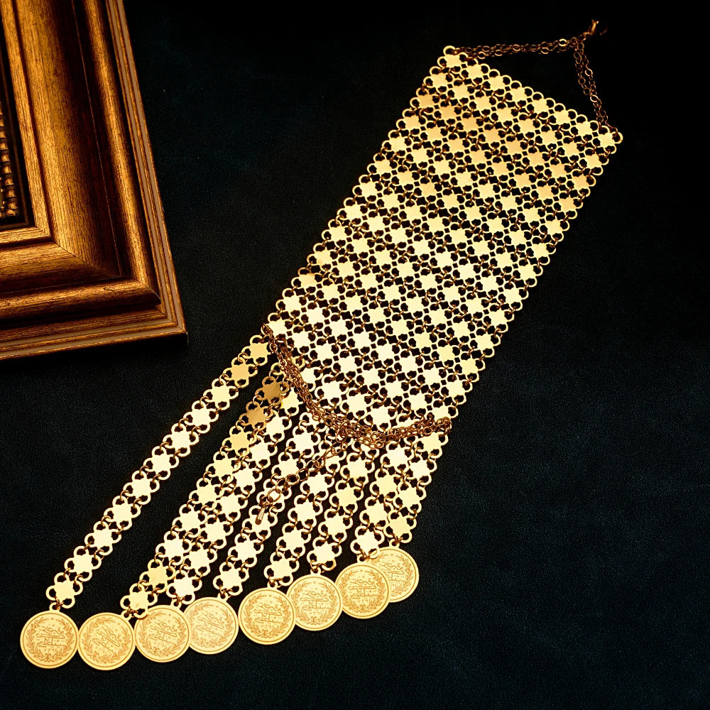 Tassles koin baru gelang perhi - Ethnic Luxe Fashion ulasan dan harga