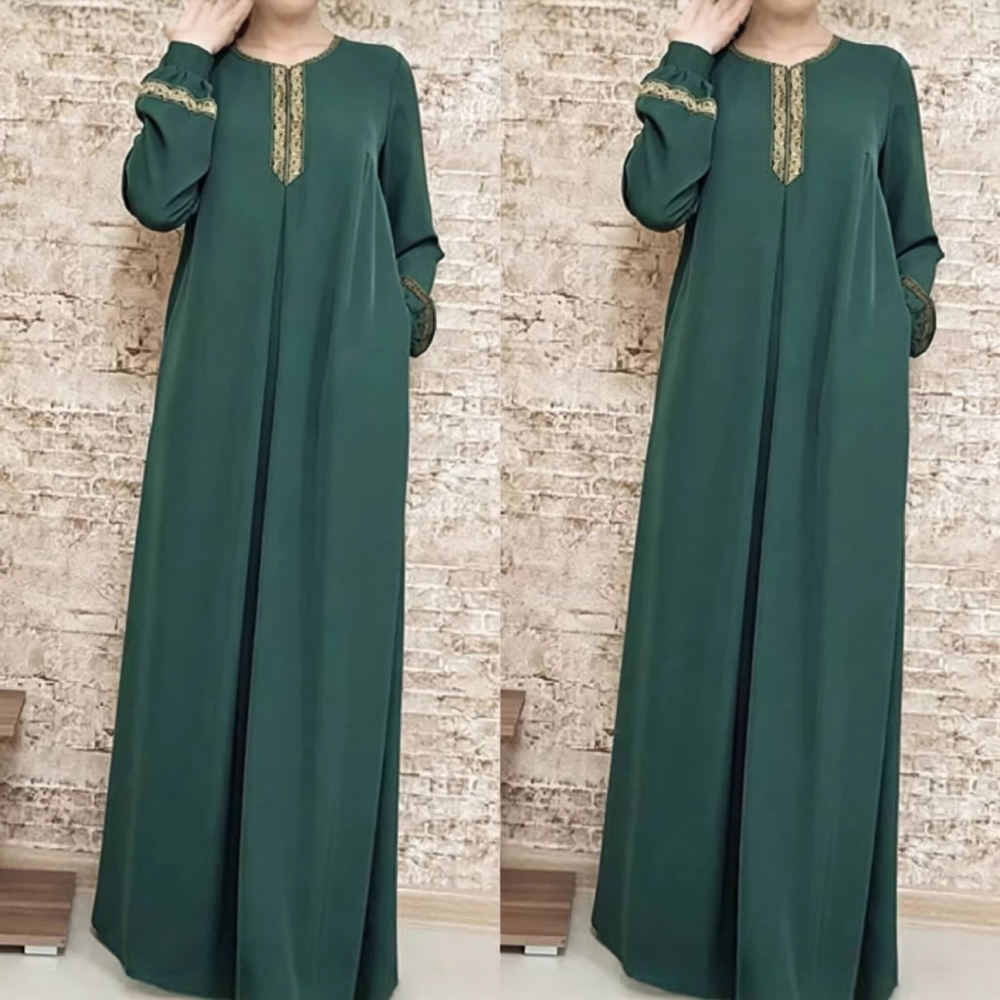 Gaun Maxi Motif Bunga Serbagun - Ethnic Fashion Clothing ulasan dan harga
