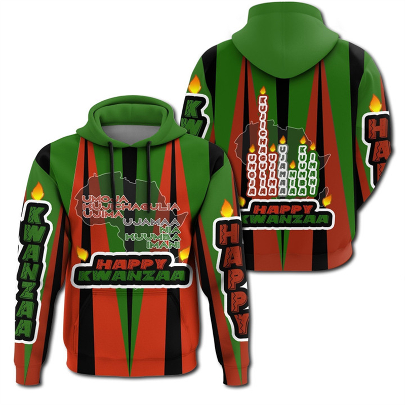 Hoodie Kwanzaa Afrika untuk pr - Men'S Ethnic Fashion Trends ulasan dan harga