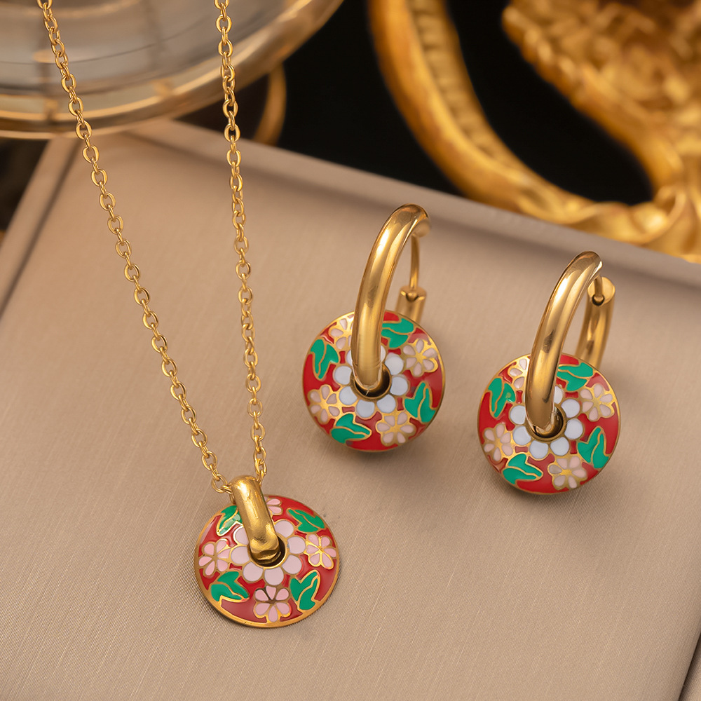 Anting-anting liontin bulat ga - Men'S Ethnic Fashion Trends ulasan dan harga