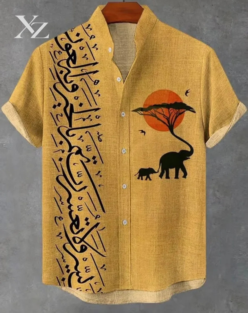 Kemeja Lengan Pendek Pria Berg - Men'S Ethnic Fashion Trends ulasan dan harga