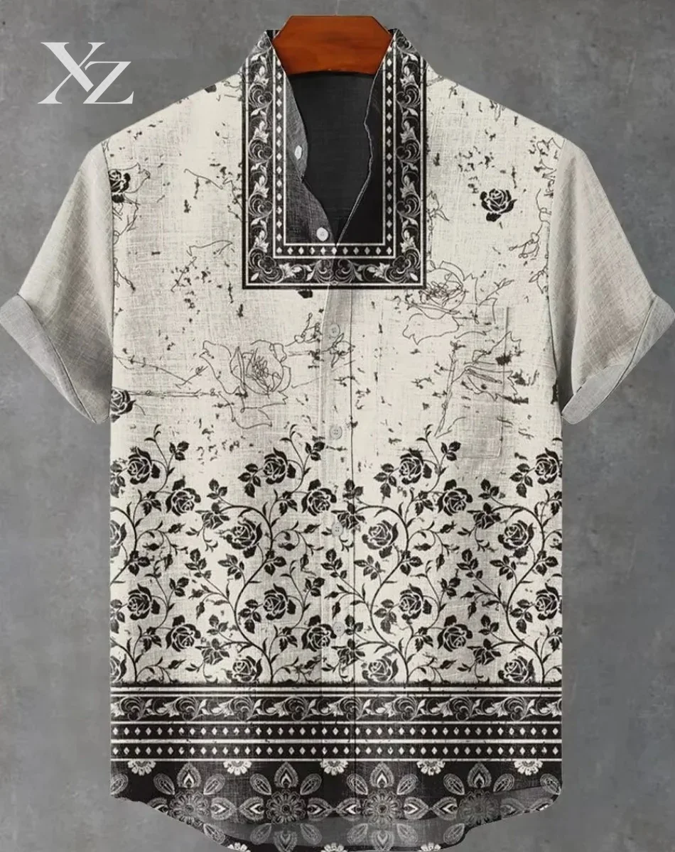 Kemeja Lengan Pendek Pria Berg - Men'S Ethnic Fashion Trends ulasan dan harga